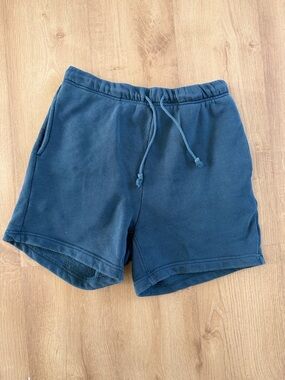 Elwood Blue Drawstring Shorts
